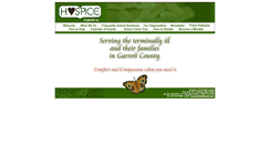 Desktop Screenshot of hospiceofgarrettcounty.org